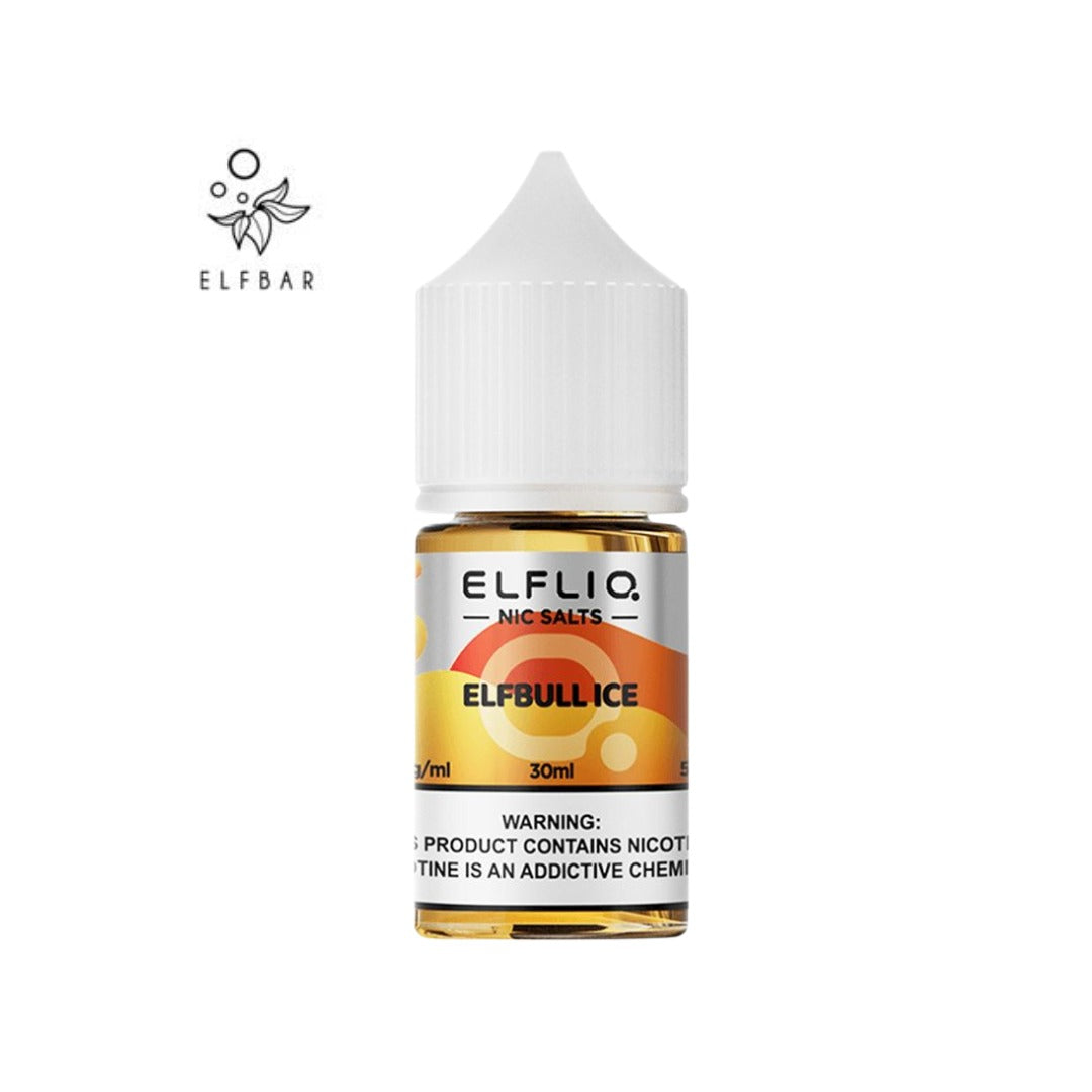 Elfliq by Elf Bar - Elfbull Ice 50mg 30ml E-liquid Flavour World SA (PTY) LTD Elfliq by Elf Bar - Elfbull Ice 50mg 30ml E-liquid Flavour World SA (PTY) LTD