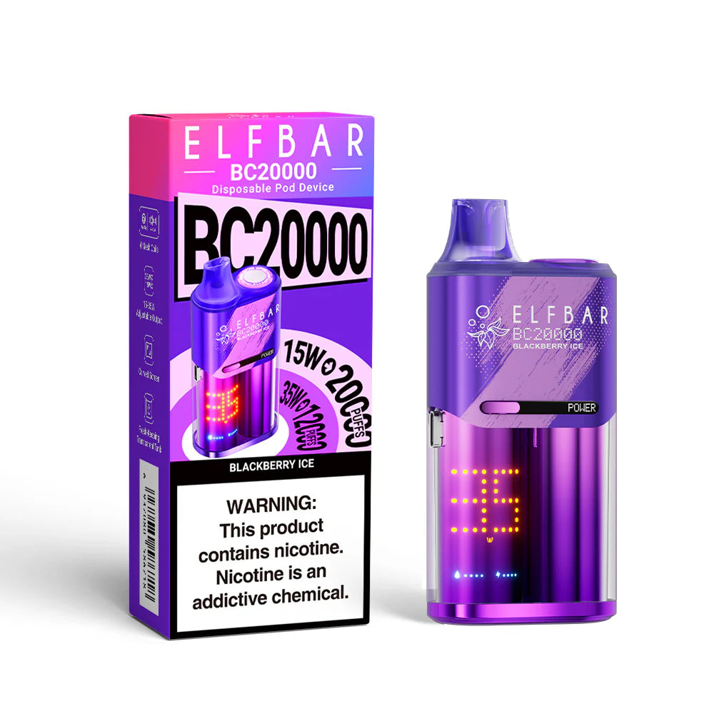 Elf Bar - BC20000 -  Blackberry Ice 5%