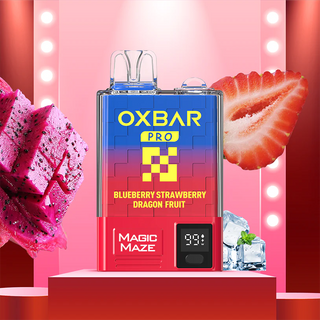 Oxbar Maze Pro 10000 Puff -Blueberry Strawberry Dragonfruit 5%