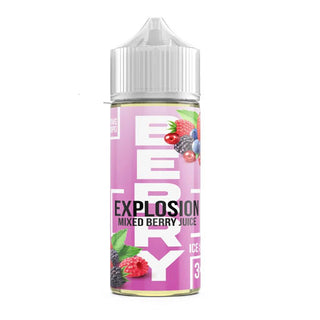 Explosion E liquid 120ML 3MG - Mixed Berry