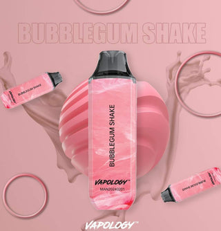 Vapology  - 8000 Puff Bubblegum Milkshake