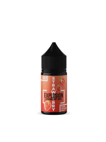 Explosion Nic Salt Eliquid - Strawberry Juice