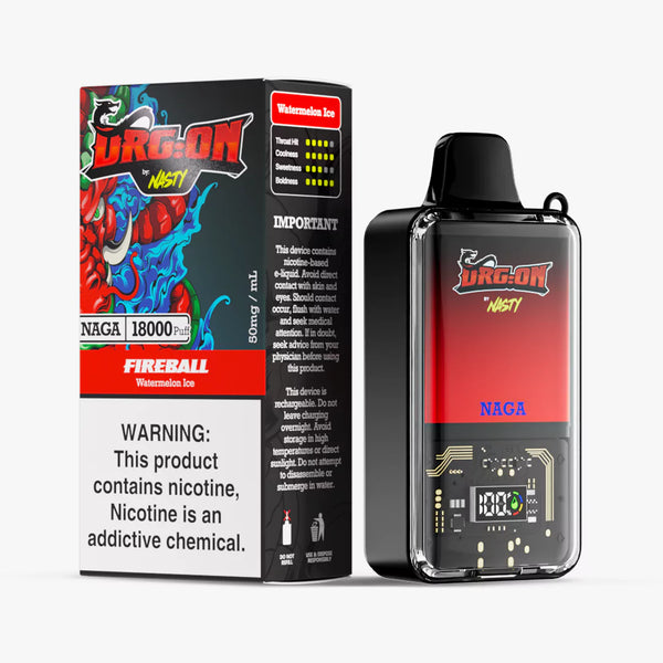 Nasty Dragon 18000 puff - Watermelon 5%