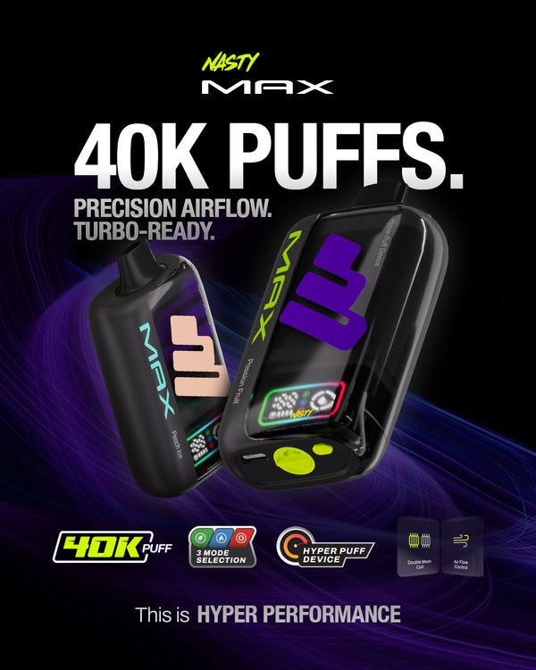 Nasty Max 40k - Blue Razz Ice 5%
