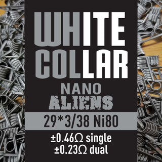 White Collar coils - Grey Nano Aliens