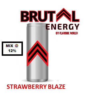 Brutal Energy - Strawberry Blaze One shot