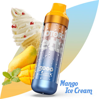 Wotofo Zetta 5000 Puff - Mango Ice Cream
