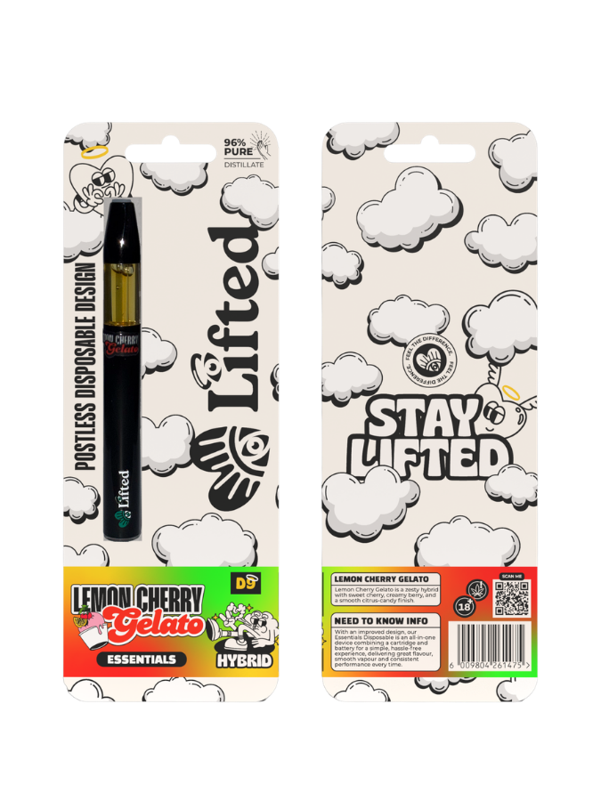 Lifted - Delta 9 Premium - Lemon Cherry Gelato 1ml