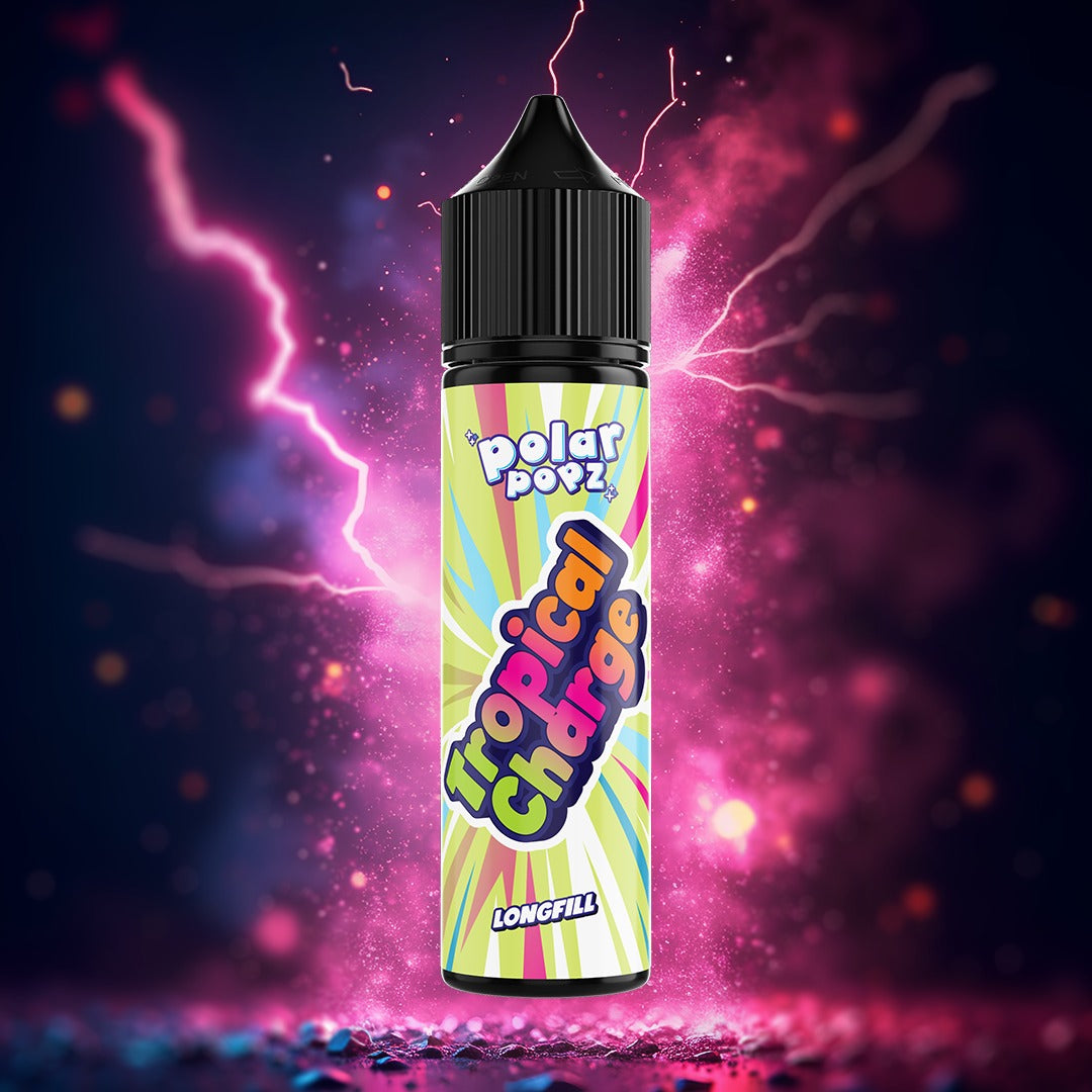Polar Popz  Salts/MTL Flavour Shot - Tropical Charge 60ml Long Fill