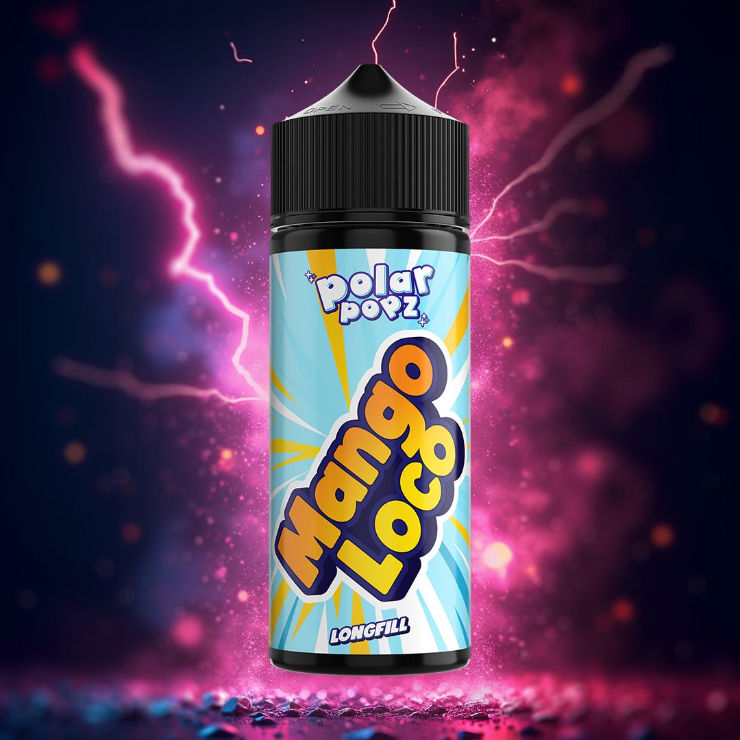 Polar Popz Flavour Shot- Mango Loco 120ml Long Fill