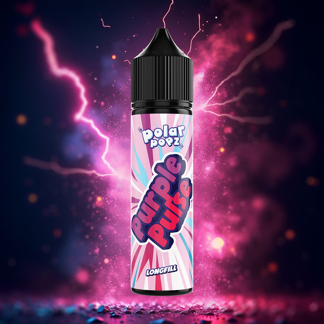 Polar Popz  Salts/MTL Flavour Shot - Purple Pulse 60ml Long Fill