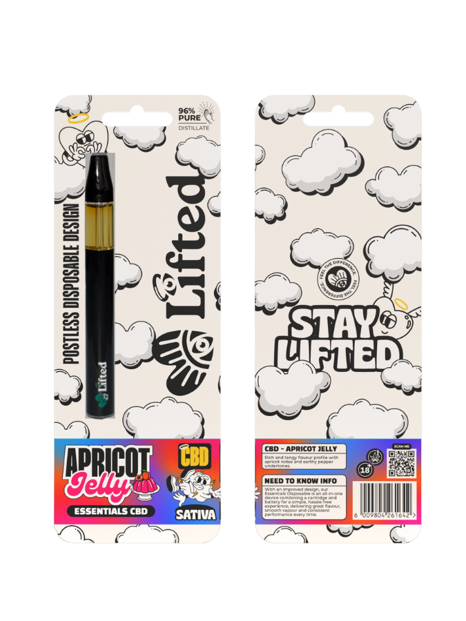 Lifted - CBD - Apricot Jelly 1ml