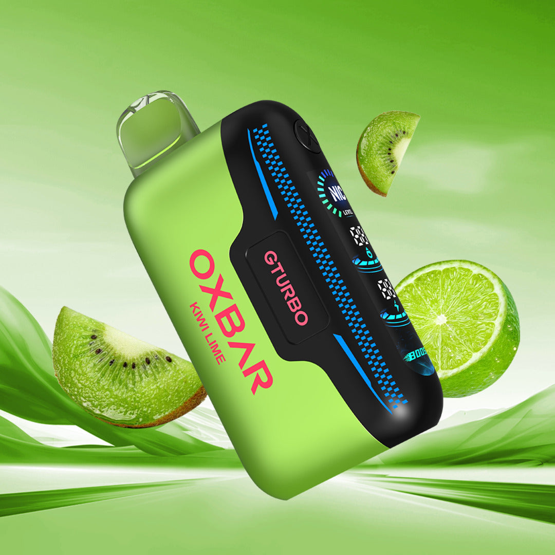 Oxbar Gturbo 36K 5% Kiwi Lime (Nicotine Adjustable)