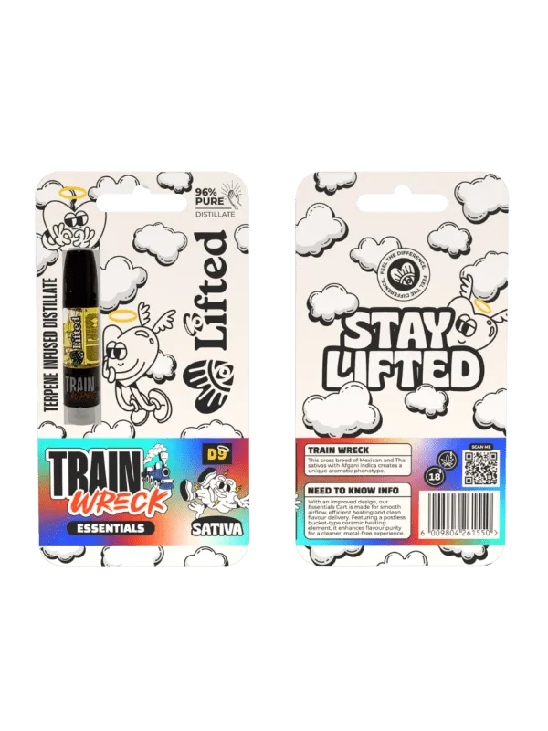 Lifted -Essentials Trainwreck Vape Cart (1ml)
