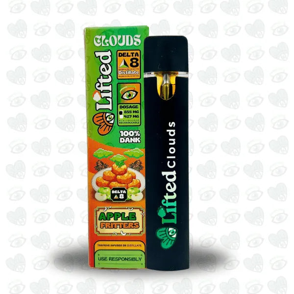 Lifted - Delta 8 Premium - Apple Fritters 1ml 855mg (indica)