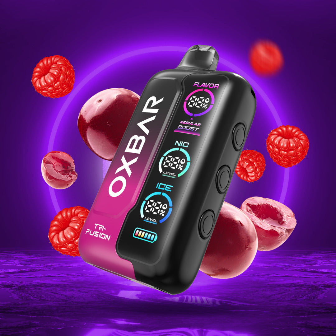Oxbar Tri-Fusion 50K Cerry Raspberry 5% Nicotine