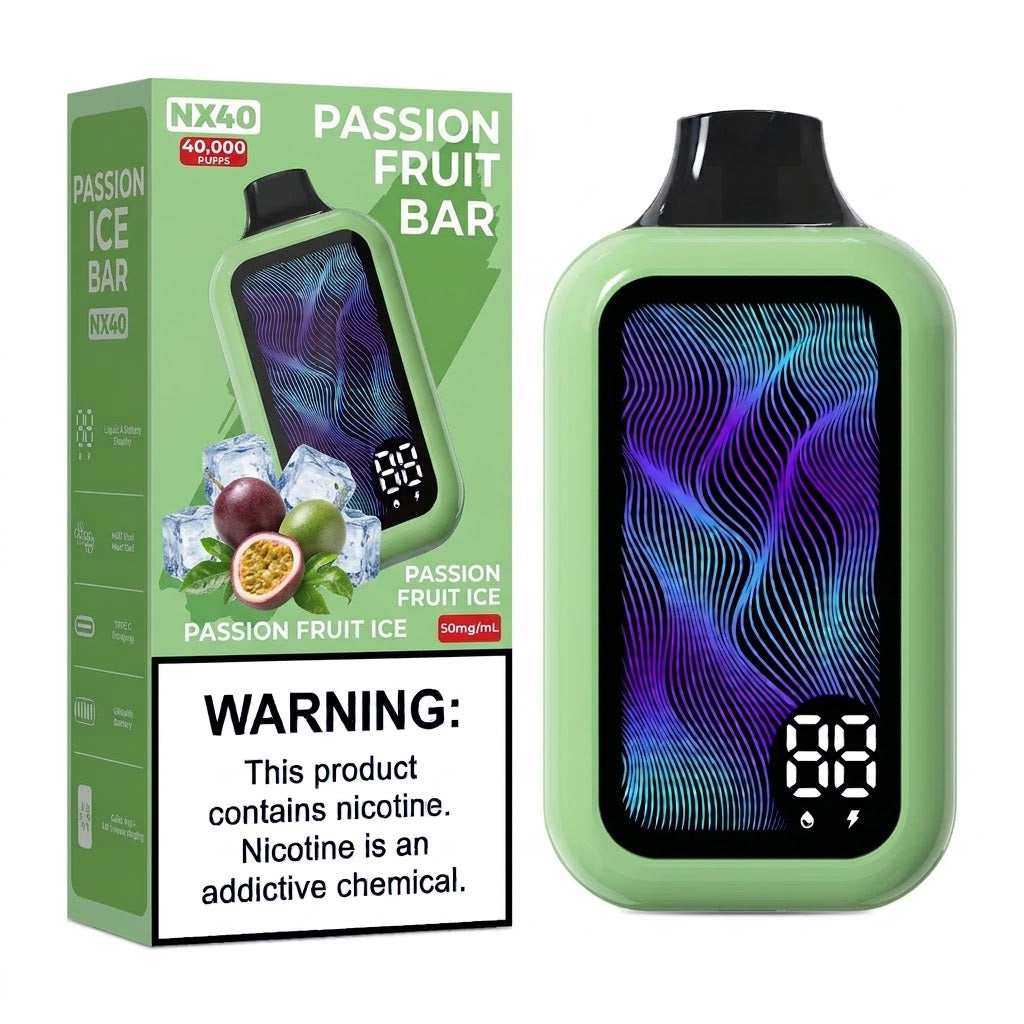 Nox Bar Nox Bar 40 000 Puff 5% - Passion Fruit Ice