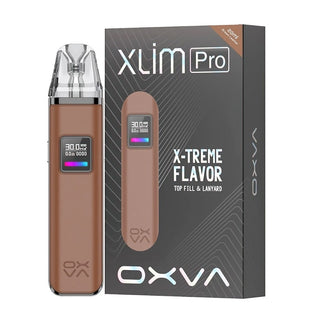 Buy brown-leather OXVA Xlim Pro Pod Kit