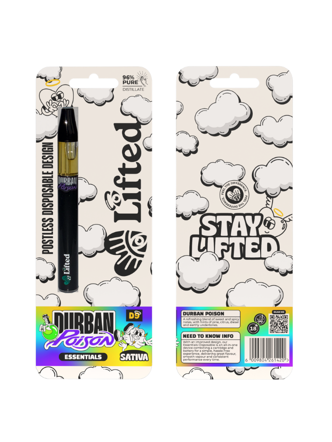 Lifted - Delta 9 Premium - Durban Poison 1ml