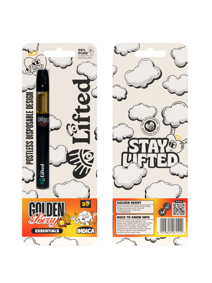Lifted - Delta 9 Premium - Golden Berry 1ml
