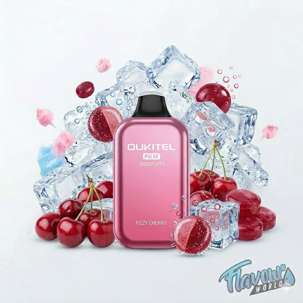 Oukitel Pulse 38K Puff 5% – Fizzy Cherry