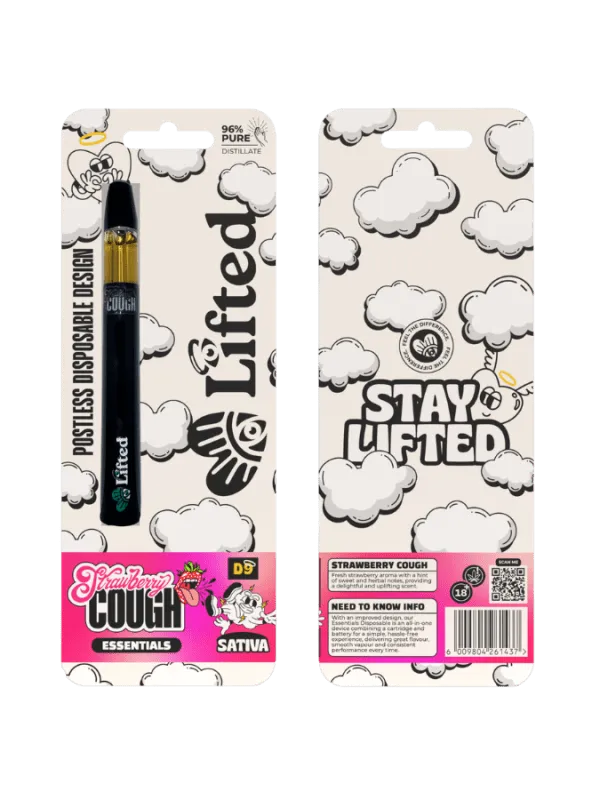 Lifted - Delta 9 Premium - Strawberry Cough 1ml