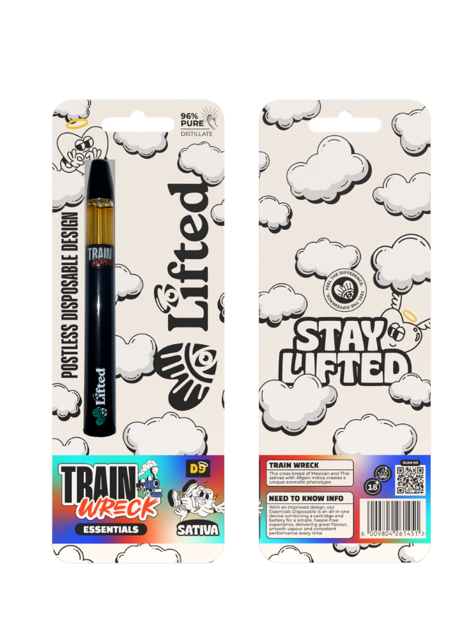 Lifted - Delta 9 Premium - Train Wreck 1ml