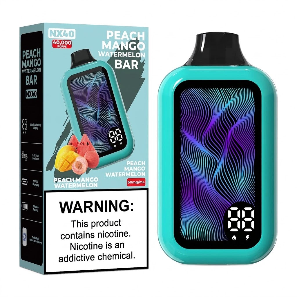 Nox Bar Nox Bar 40 000 Puff 5% - Peach Mango Watermelon