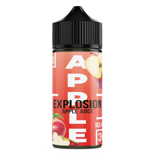 Explosion Longfill  120ML 3MG - Apple  incl VG & Nic shot