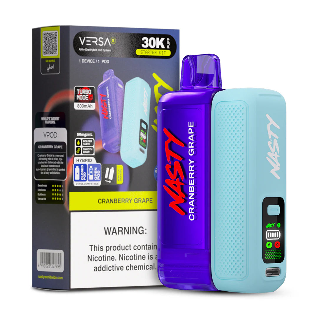 Nasty Versa 30k Kit - Cranberry Grape 5%