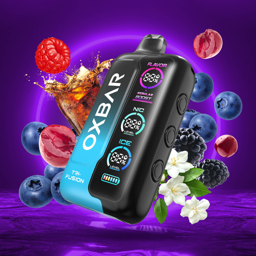 Oxbar Tri-Fusion 50K Ice Vanilla Berry 5% Nicotine