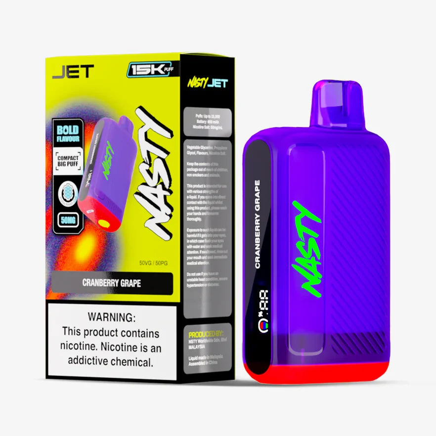 Nasty Jet 15k - Cranberry Grape 5%