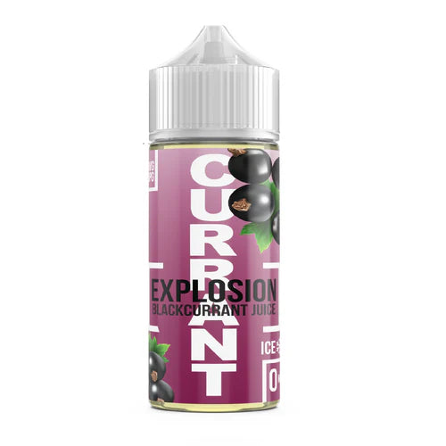 Explosion Longfill  120ML 3MG - Blackcurrant incl VG & Nic shot