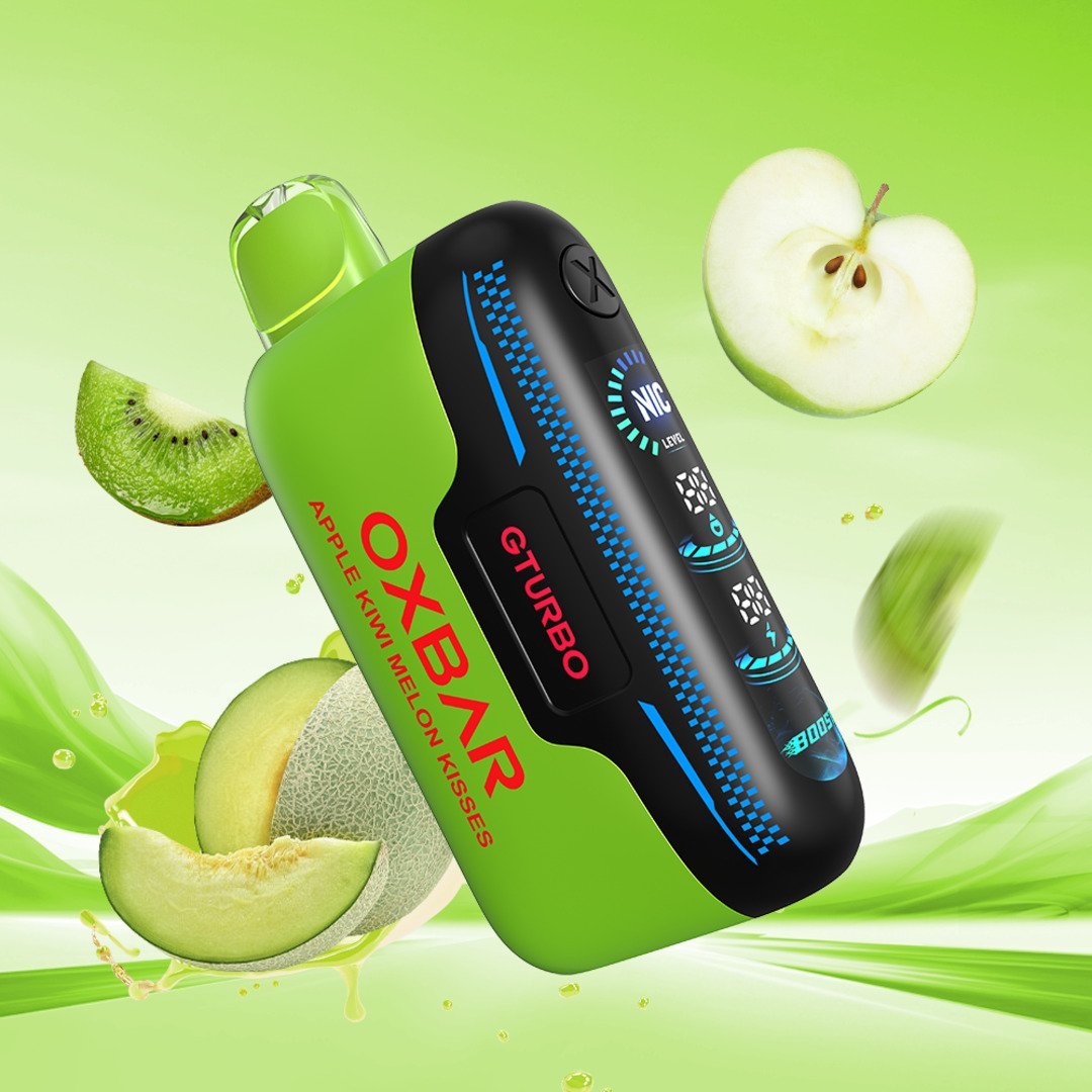 Oxbar Gturbo 36K 5% Apple Kiwi Melon Kisses Nic Adjust