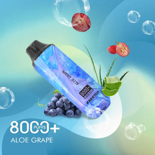 Freeton F Resin 8000+ - Aloe Grape Ice