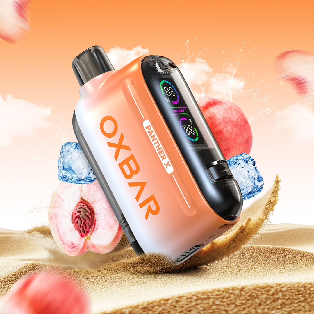 Oxbar X Dr Vapes 40k Peach Ice 5%