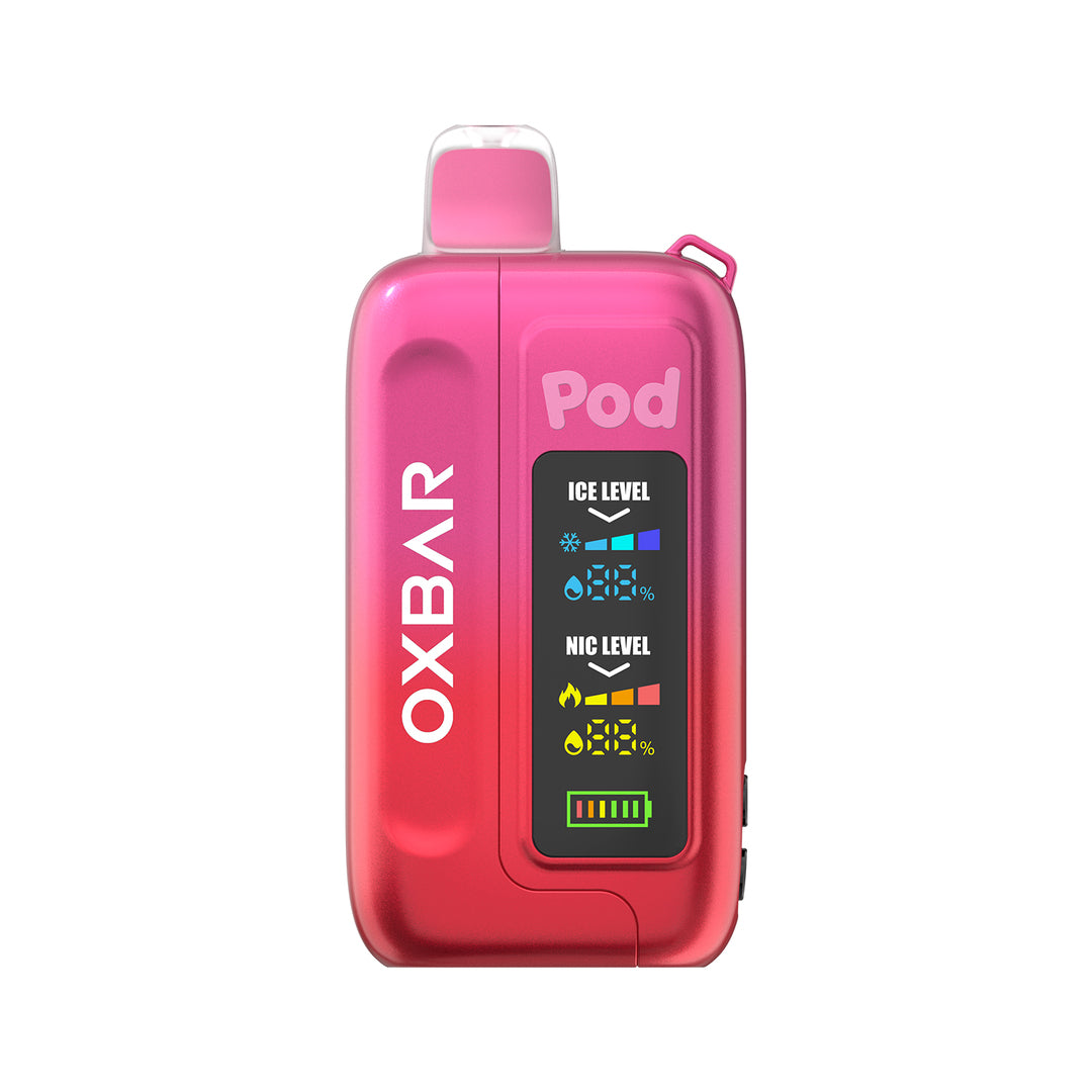Oxbar 35K 5% Ice+Nic Strawberry Pink Cherry
