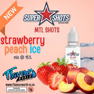 (SS)  Strawberry Peach Ice MTL Shot