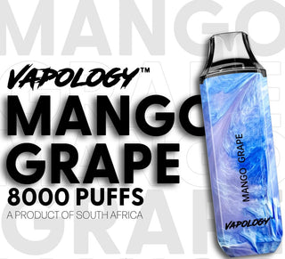 Vapology  - 8000 Puff Mango Grape