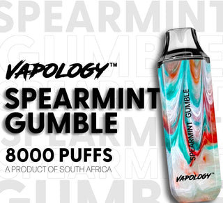 Vapology  - 8000 Puff Spearmint Gumble