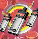 Vapology - Triple Melon Click Pod 7000+ Free Battery