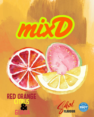 Mixd One Shot - Red Orange & Guava Mix