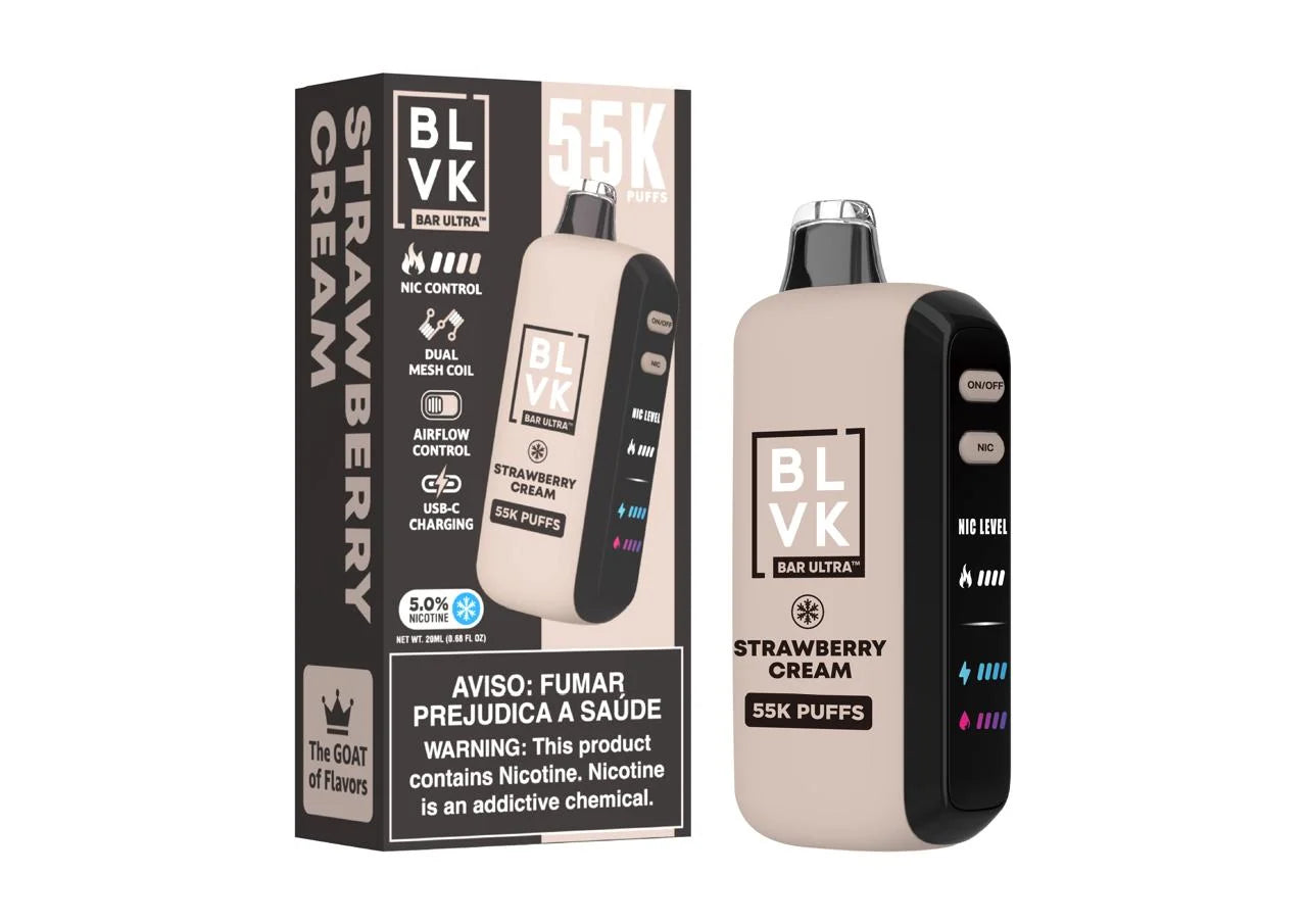 BLVK 55K - Strawberry Cream