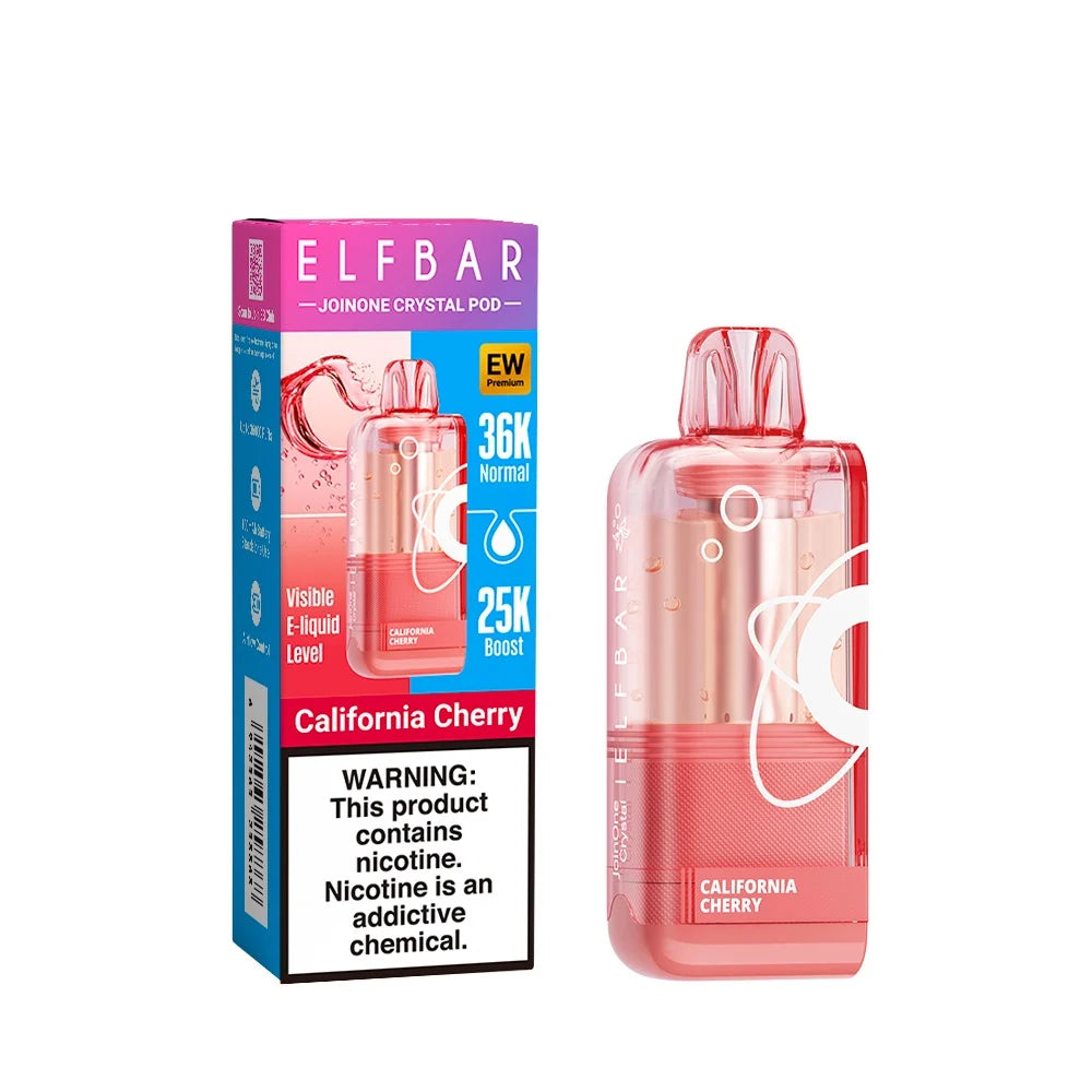 Elfbar Ew36 000 Premium Replacement Pod 5% - California Cherry