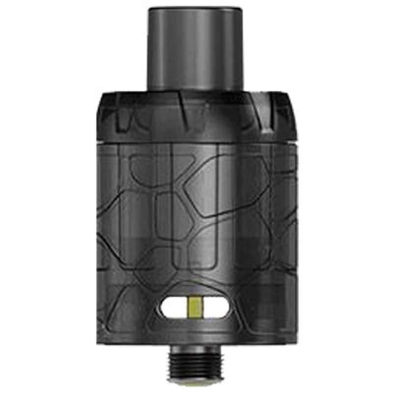 Black iJoy Mystique Mesh Disposable Tank for vaping, featuring a sleek design and durable construction by Flavour World SA.