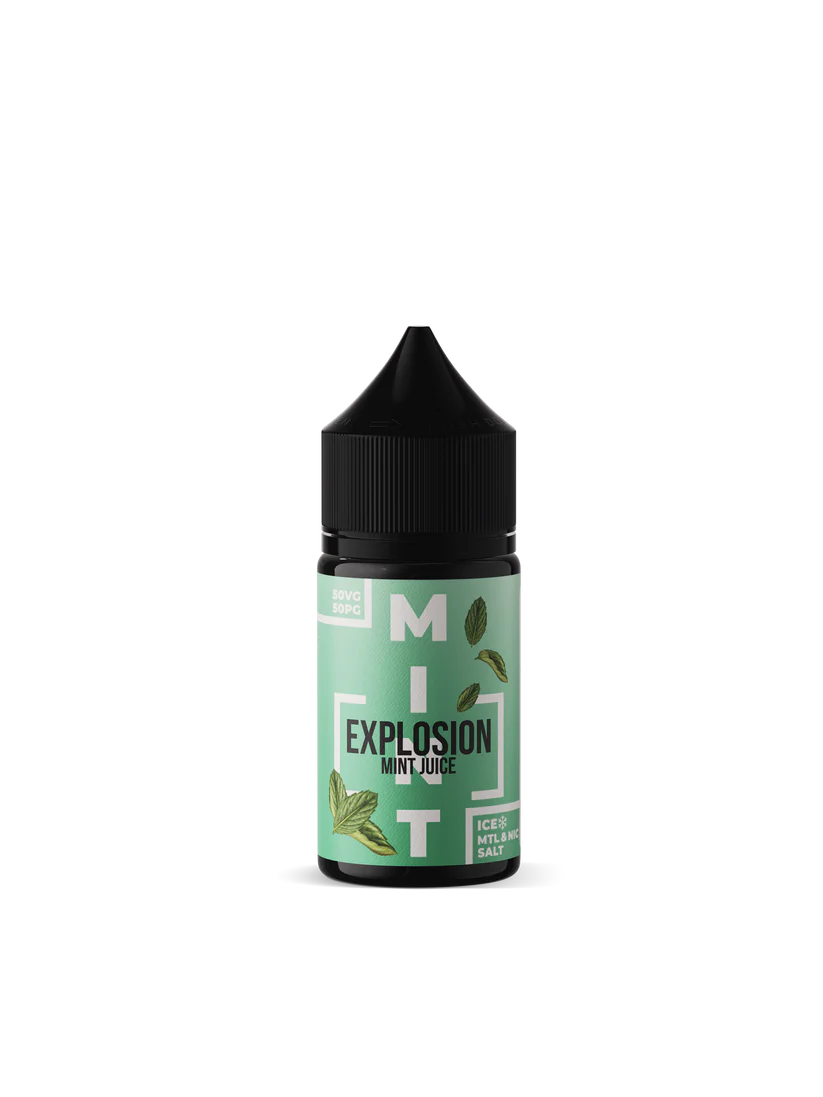 Explosion Nic Salt Eliquid - Mint Juice