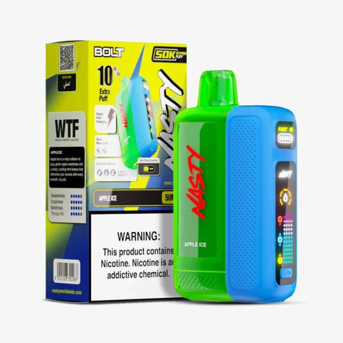 Nasty Bolt 50k - Apple Ice 5%