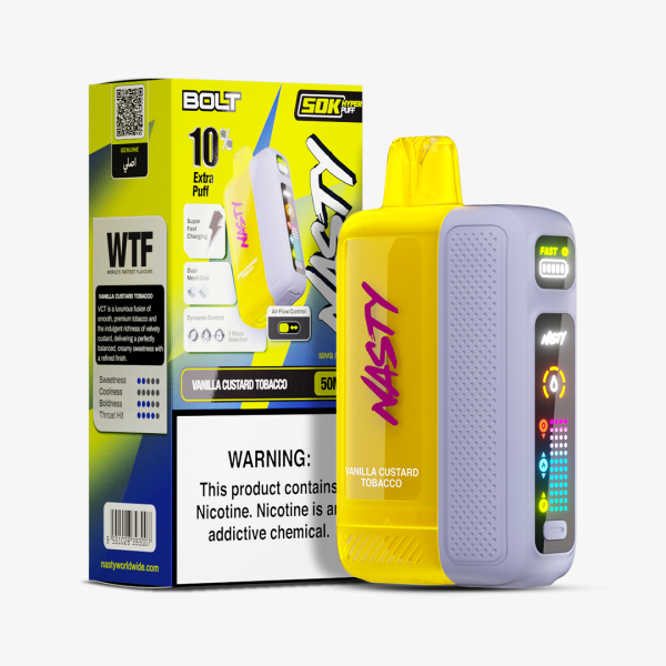 Nasty Bolt 50k - Peach Ice 5%