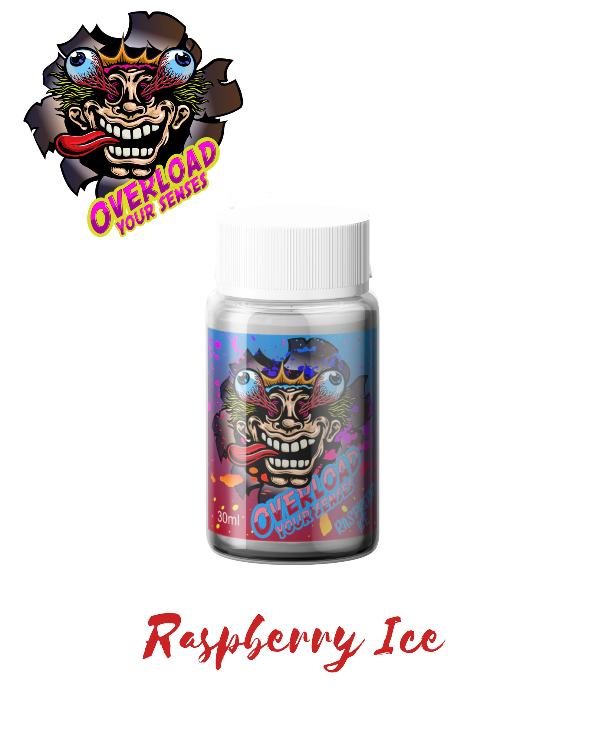 Overload Your Senses One Shot - Raspberry Ice