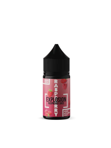 Explosion Nic Salt longfill combo- Raspberry Juice